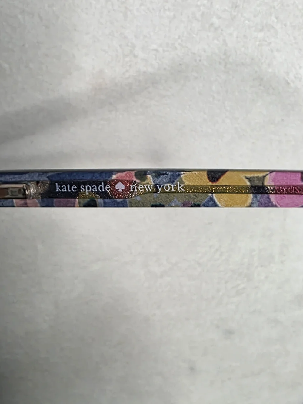 Kate Spade Pavao S6F +1.00 Reading Glasses Multicolor Pattern Hard Case Cloth